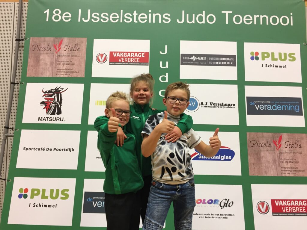 Geslaagd 18e IJsselsteins judotoernooi
